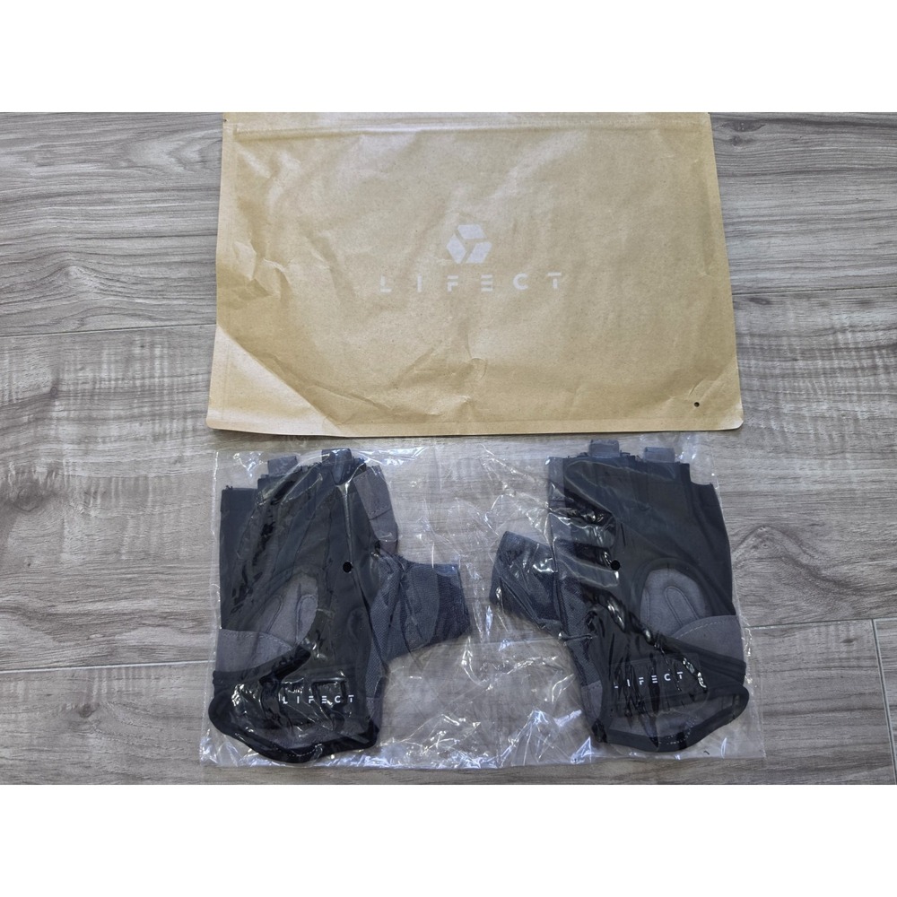 LIFECT Freedom Workout Gloves Gray Size XL
